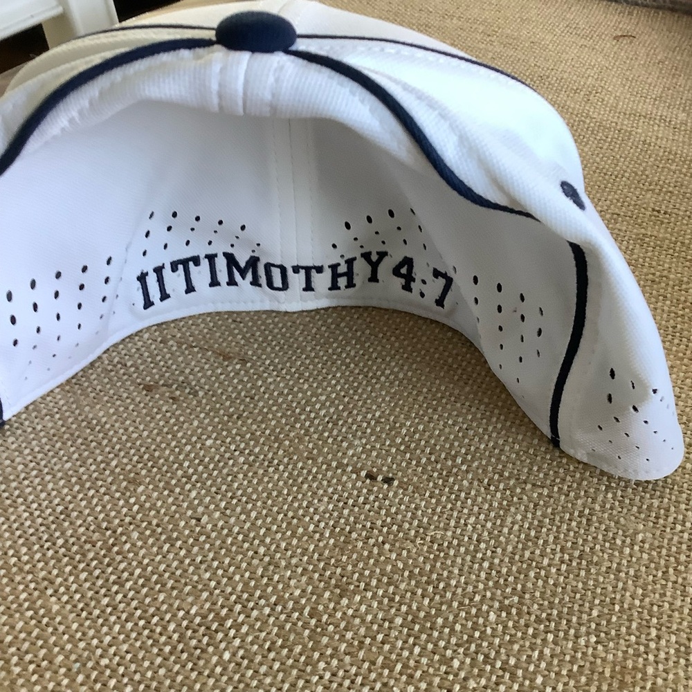 Nike Miami Hurricanes NWOT White and Black Cap - Picture 2 of 5